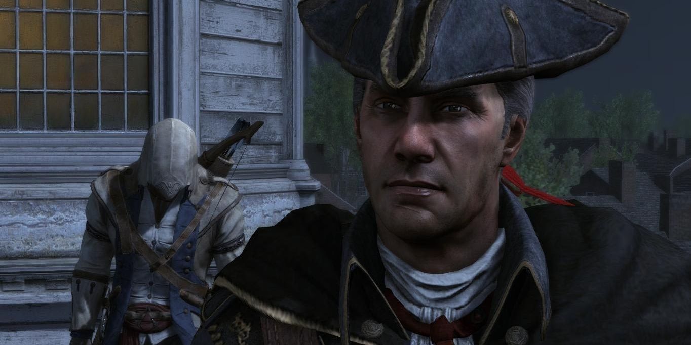 Connor and Haytham in Assassin's Creed III