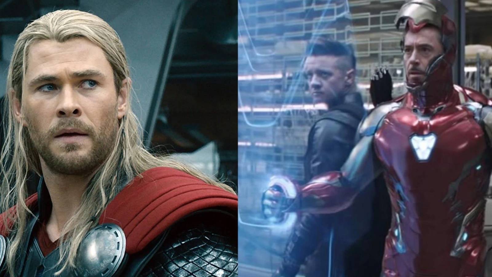 Avengers Jeremy Renner Robert Downey Jr Chris Hemsworth