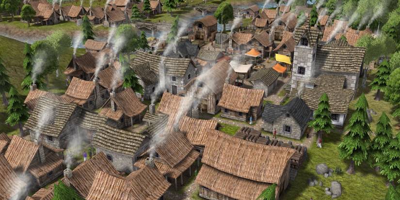 A small Banished settlement