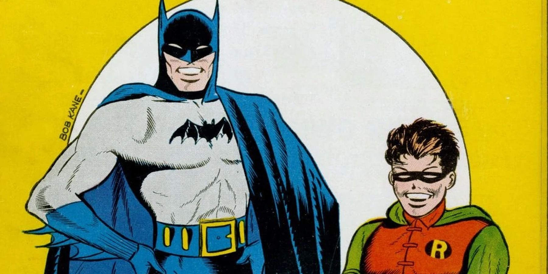 Batman and Robin in the older comics