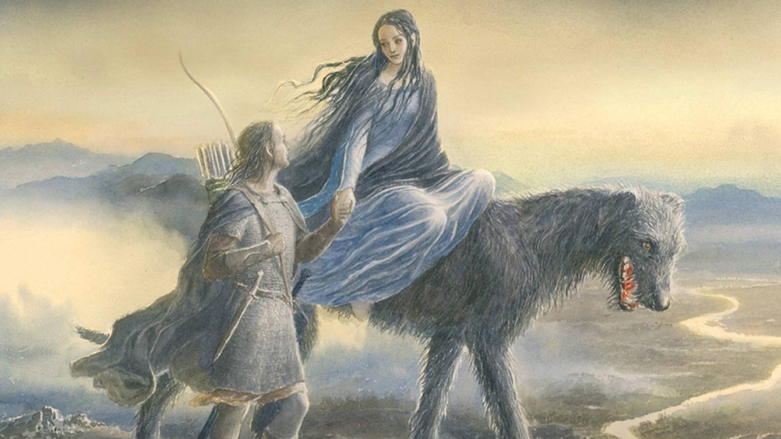 Beren and Luthien by Alan Lee