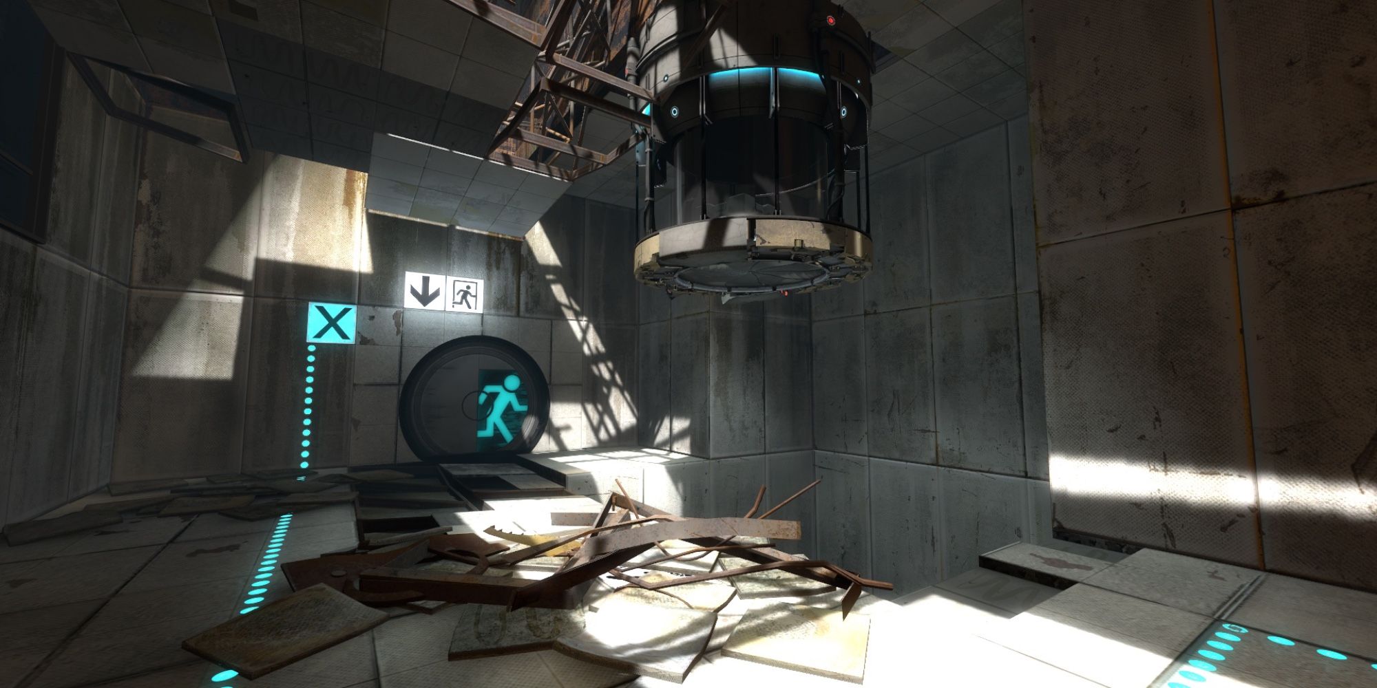 Лучшие годы в играх - 2011 - Portal 2 - Игрок решает головоломки 