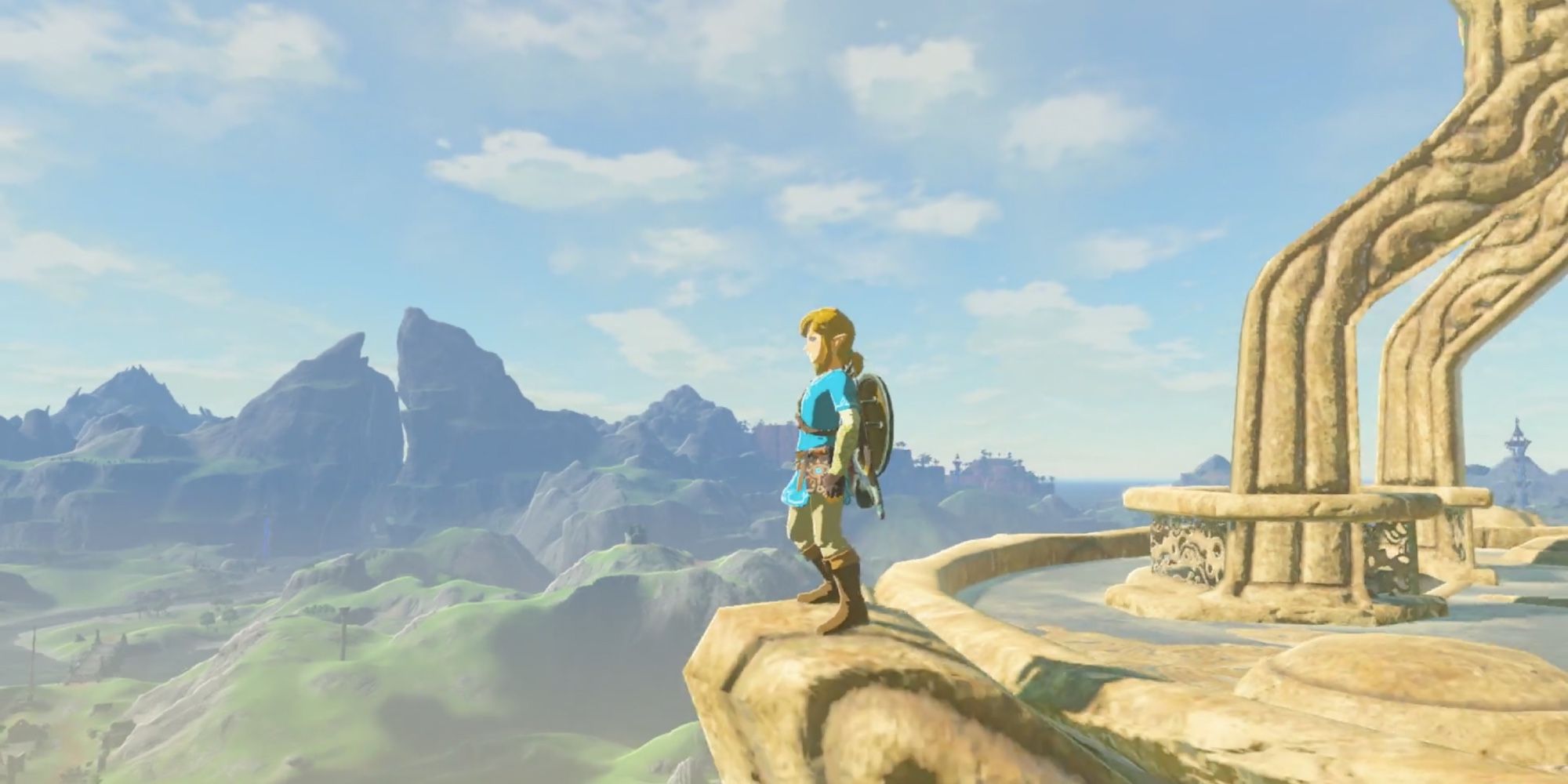 Best Years in Gaming - 2017 - The Legend of Zelda - Breath of the Wild - Link looks forward for an adventure