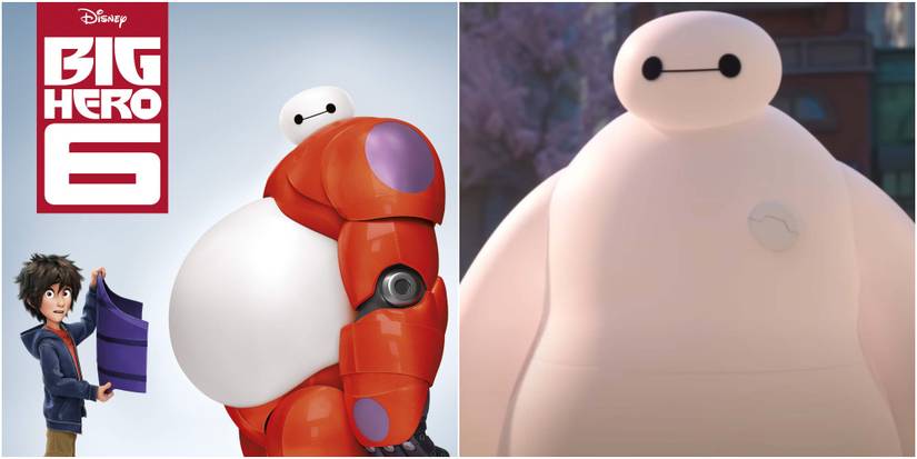 Big Hero 6: Collage Of Movie Poster And Baymax