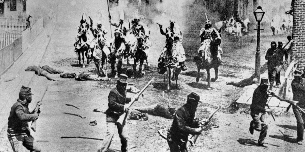 Birth Of A Nation calvary attacking armed soldiers screenshot