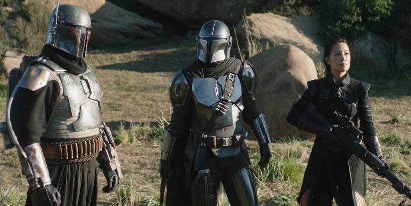 Boba Fett and the Mandalorian Cropped