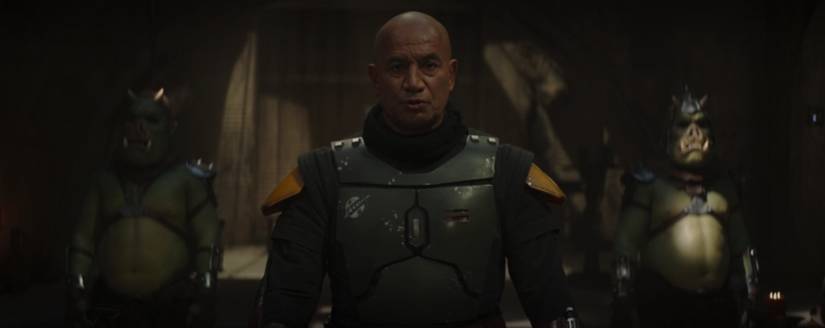 The Book of Boba Fett Temuera Morrison unmasked 