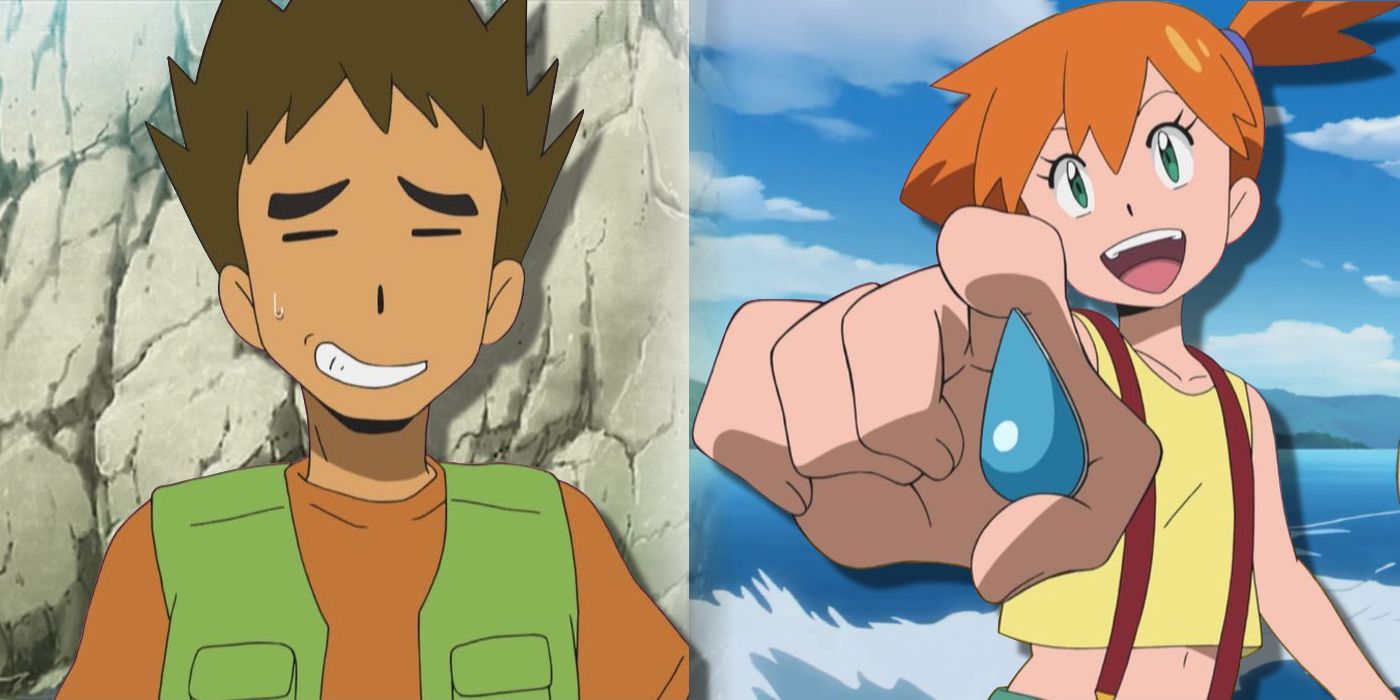 ash ketchum misty and brock