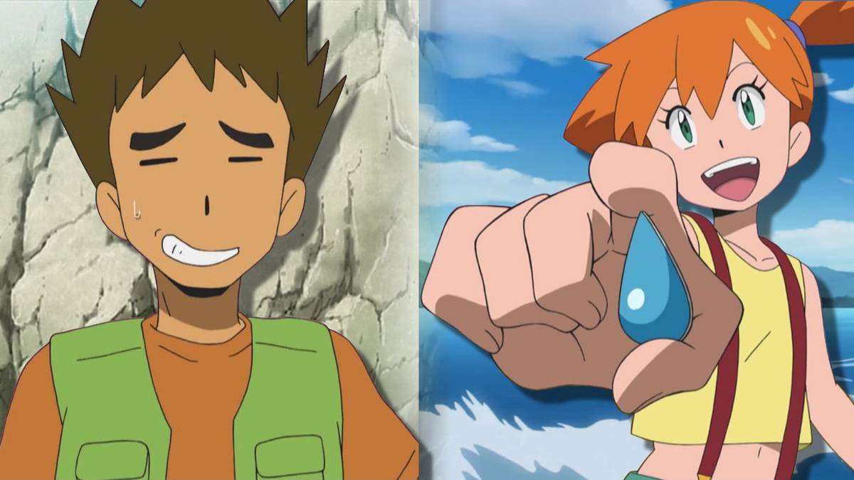 Brock And Misty Pokemon Anime