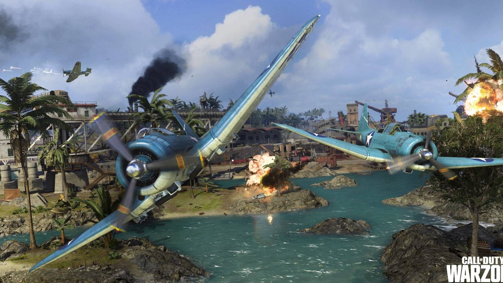 Call of Duty Warzone Caldera Planes 