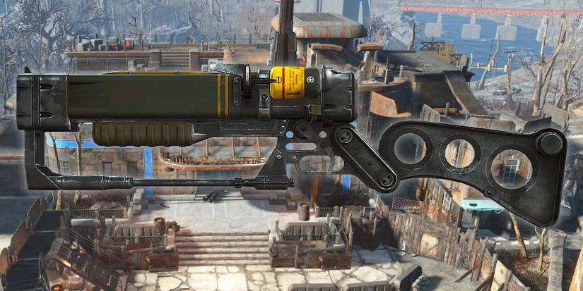 Cambridge Police Station Laser Rifle Fallout 4 Righteous Authority