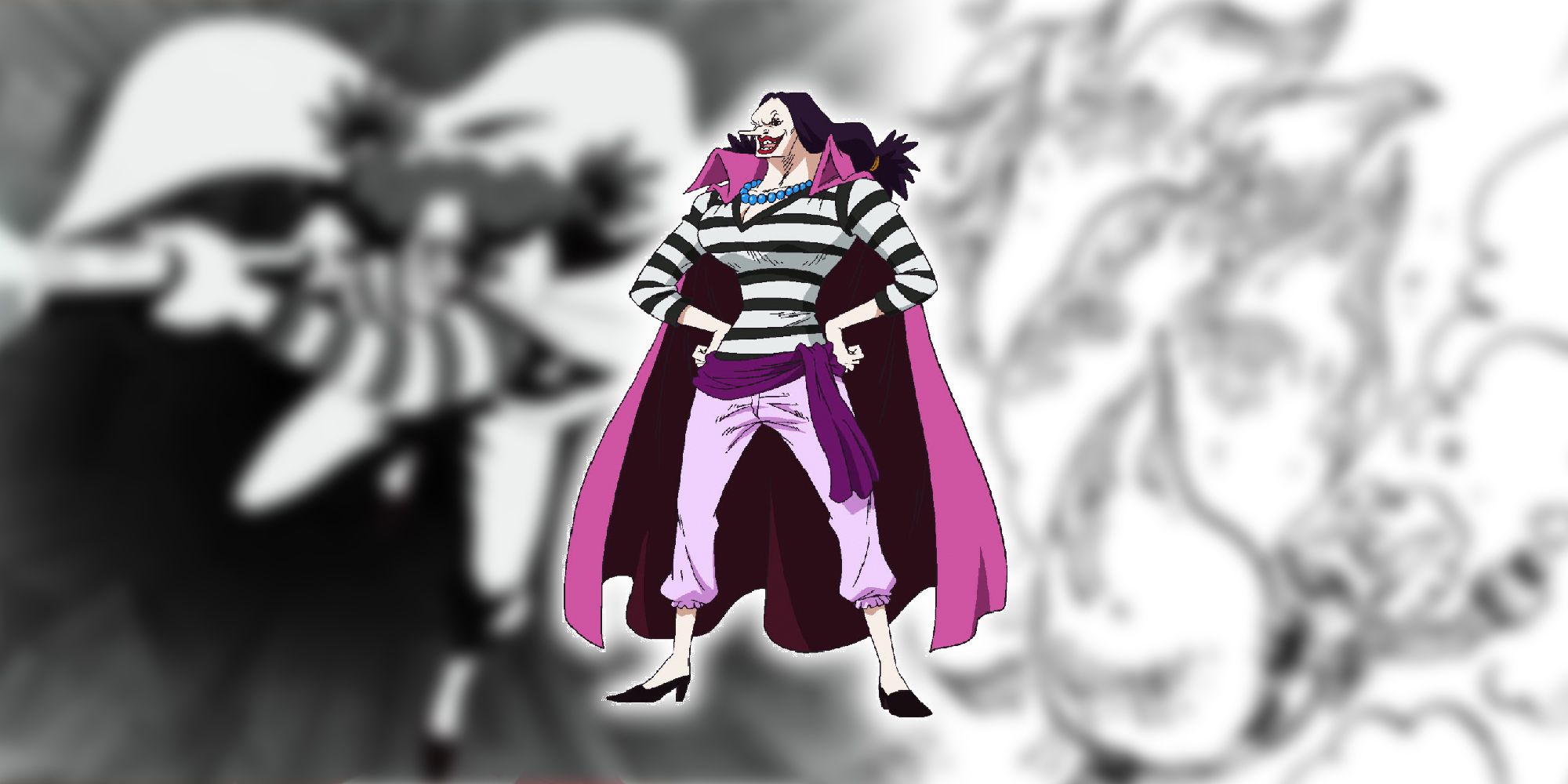 One Piece: Catarina Devon PNG Overlaid On Image Of Her Using Devil Fruit