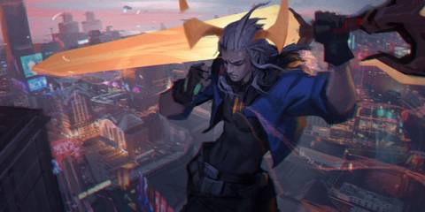 League of Legends Lunar Beast Viego skin splash art