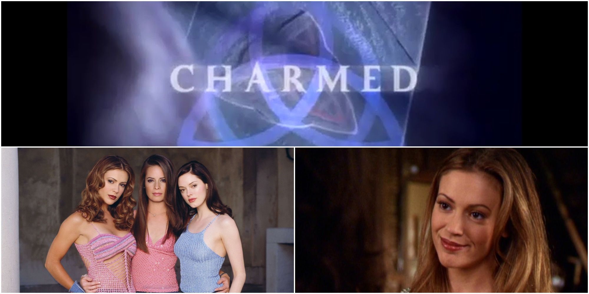 Charmed: Collage Of Phoebe Halliwell With Sisters 
