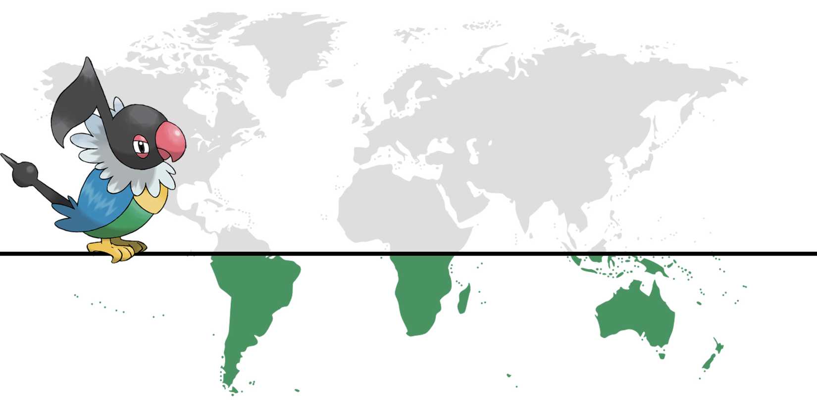 Chatot Map Pokemon GO