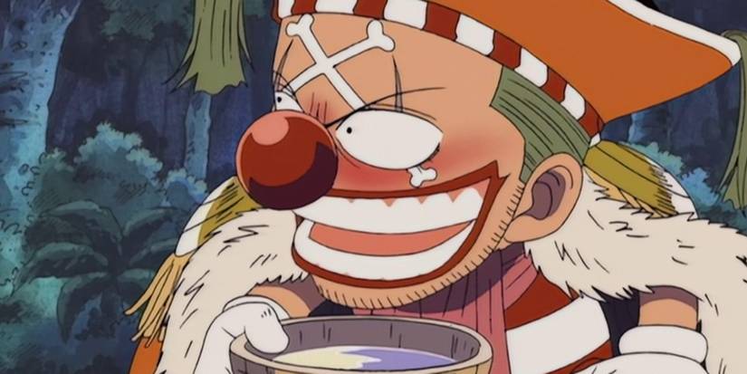 Chibi Buggy drinking sake