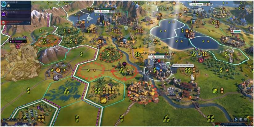 Civilization 6 Cities Built Too Far Away So They Can't Protect Each Other
