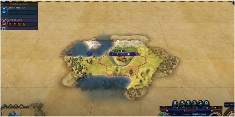 Civilization 6 Norway's Starting City On An Island