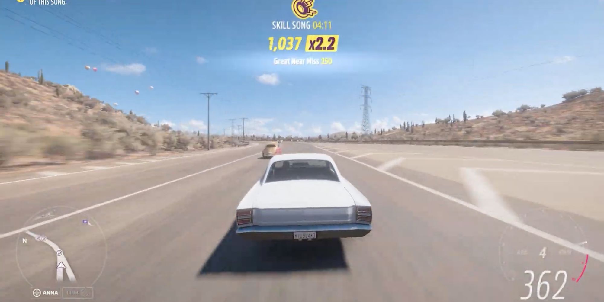 Classic Cars in Forza Horizon 5 - Dodge Dart HEMI Super Stock - Player enjoys a drive on a sunny day