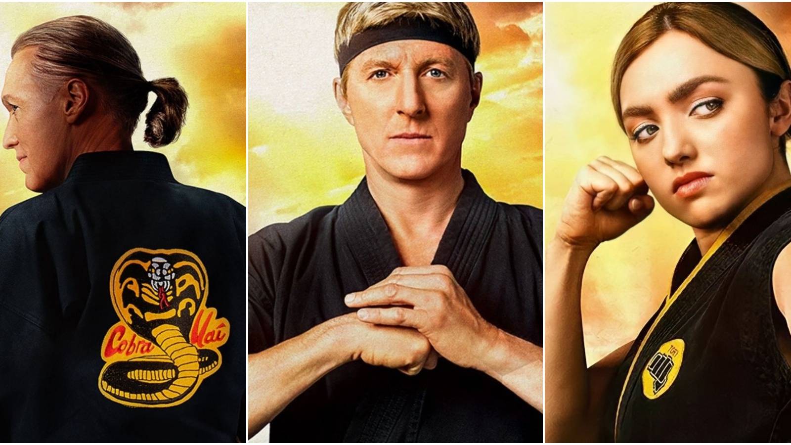 Cobra Kai Terry Silver Johnny Lawrence Tory Nichols