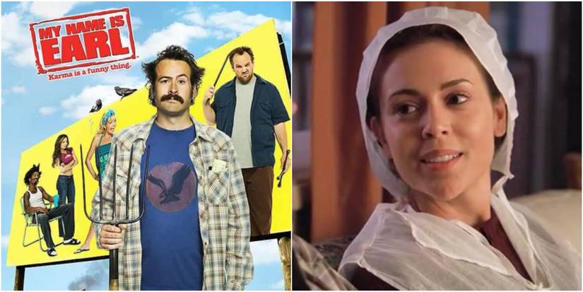 Collage Of My Name Is Earl Poster Cast Alyssa Milano