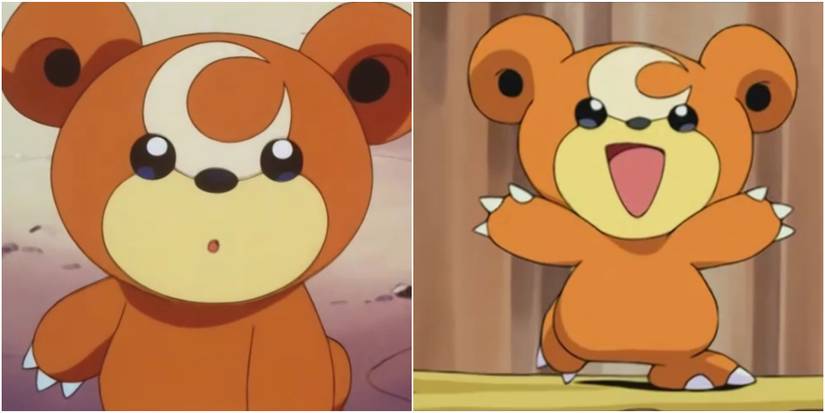 Collage Of Teddiursa Pokemon Shining Pearl