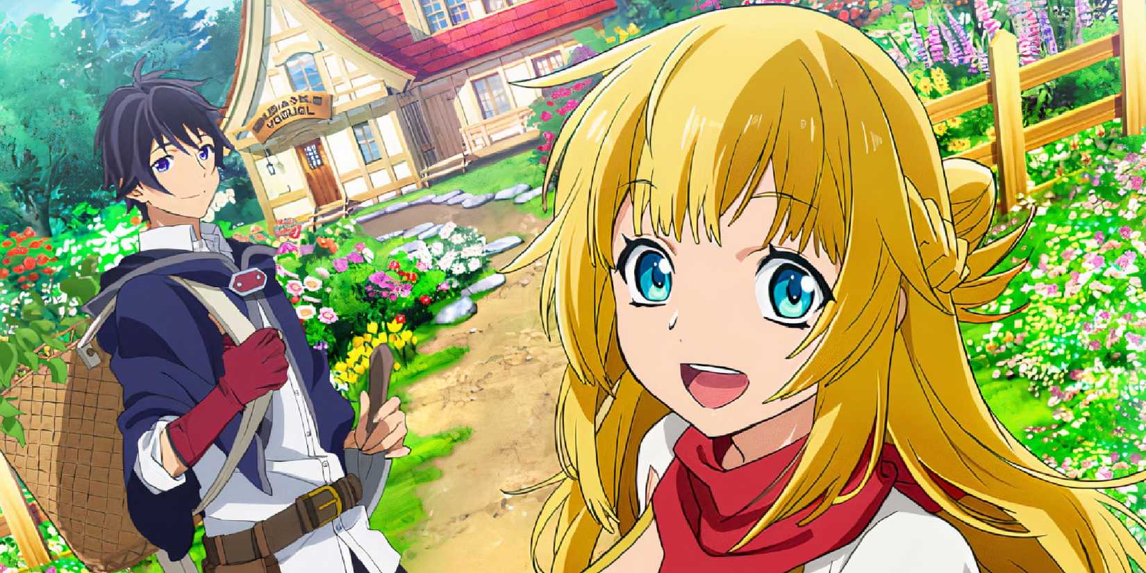 Cover Art For Banished From The Hero's Party Showing The Two Main Characters