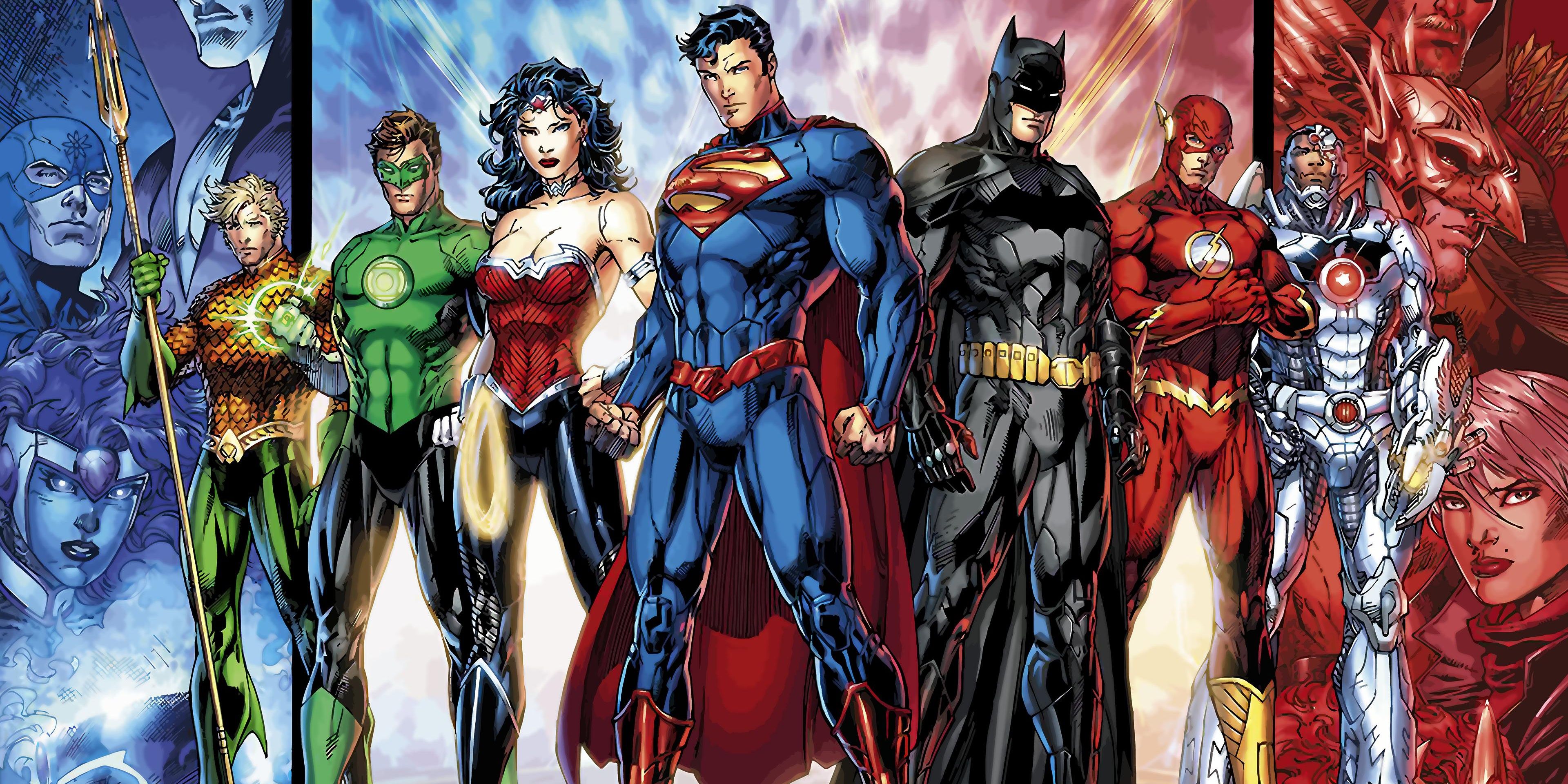 DC Characters Cropped