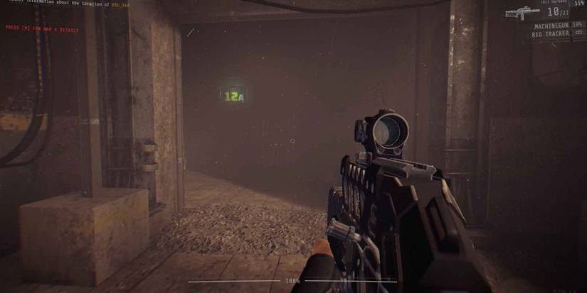 Using the TR22 Hanaway DMR rifle in GTFO