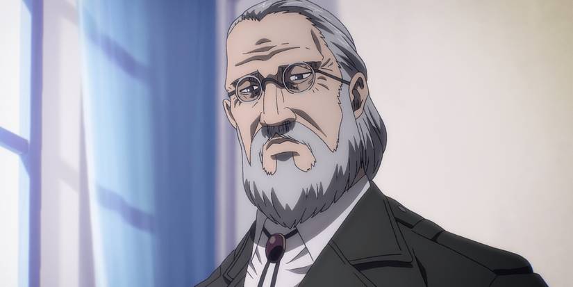 Darius Zackly in Attack on Titan