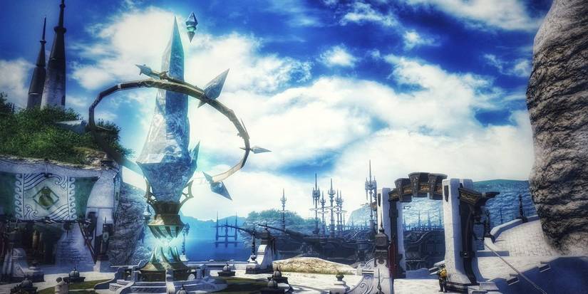 Center of Limsa Lominsa. 