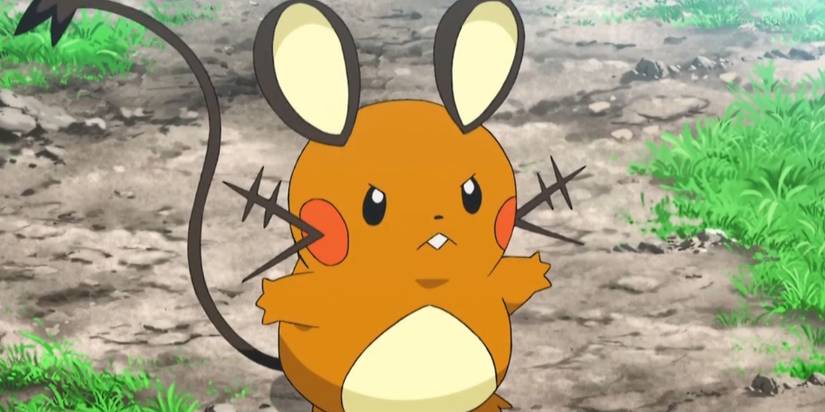 Pokemon Dedenne Angry