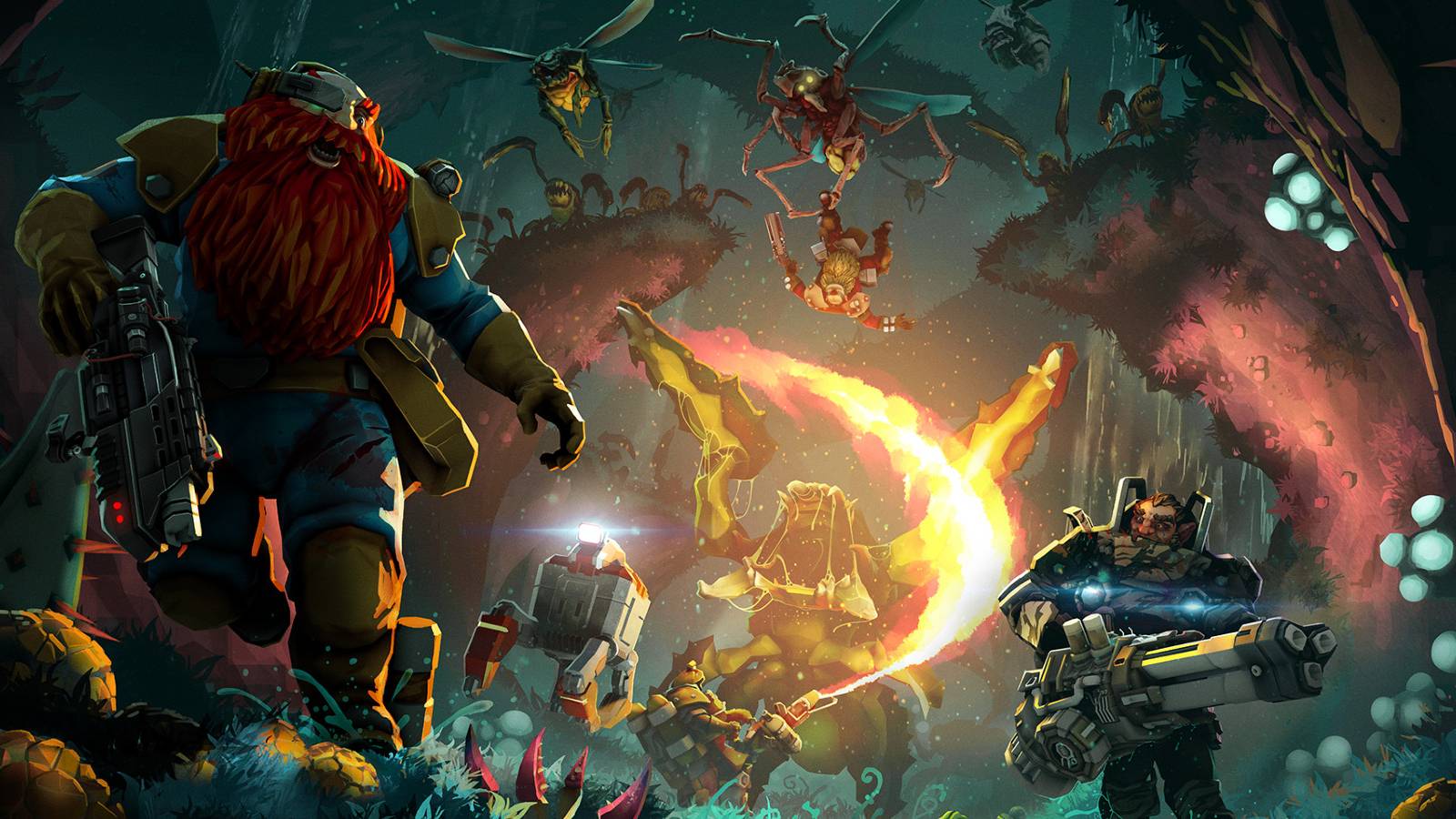 Deep Rock Galactic Dense Bio Zone