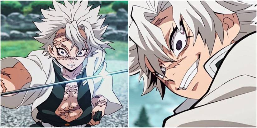 Demon Slayer: Collage Of Sanemi Wind Hashira