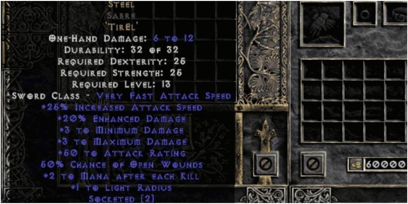 Diablo 2 Resurrected The Stats On A Steel Runeword