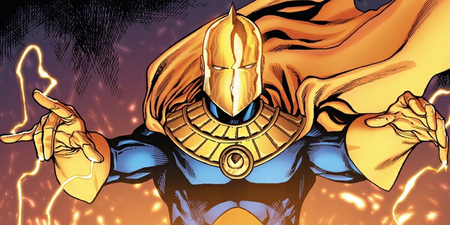 Doctor Fate conjuring a spell