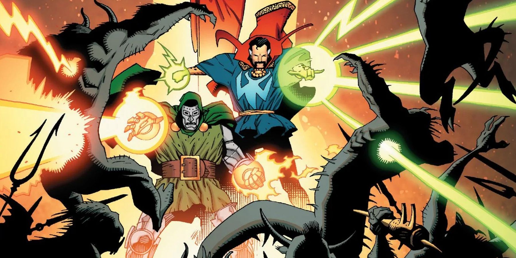 Doctor Strange and Doctor Doom