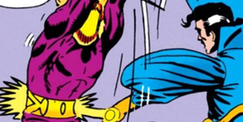 Doctor Strange fighting Dormammu in Hand to Hand