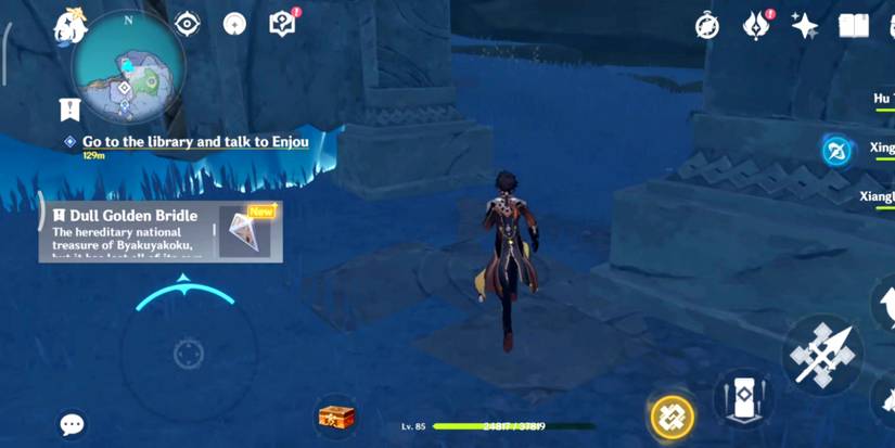 Dull Golden Bridle in Genshin Impact