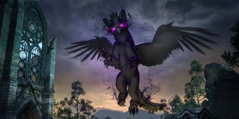 ESO Daedric War Celebration Soulfire Gloam Gryphon Pet