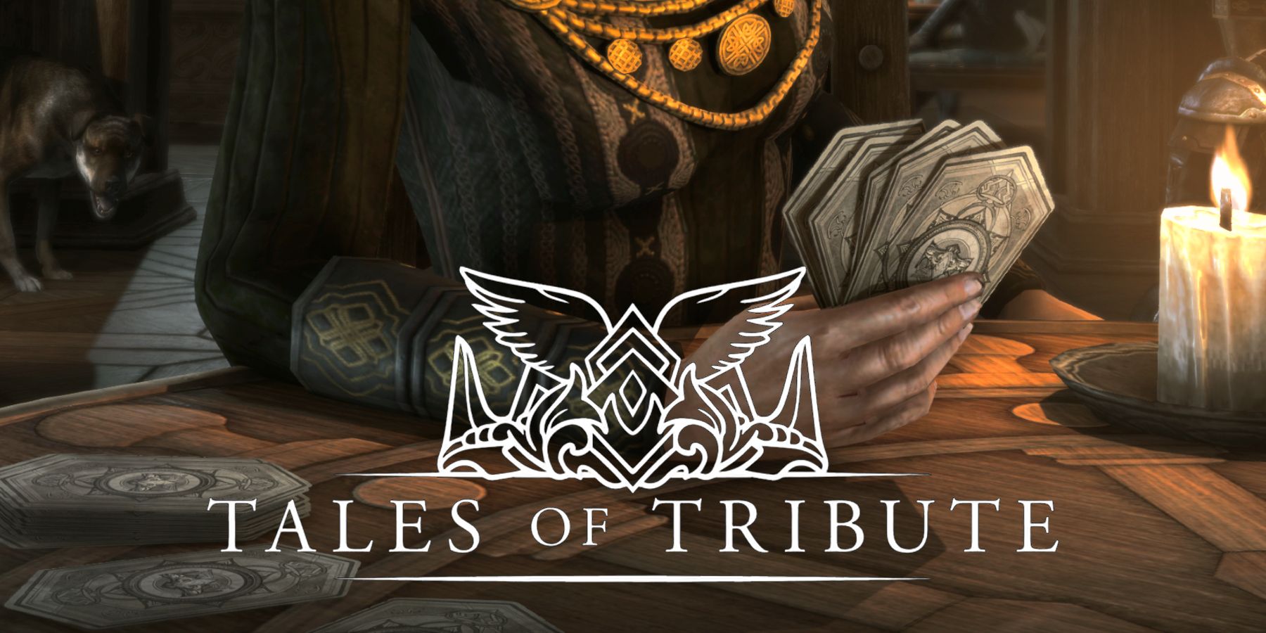 Elder Scrolls Online Tales of Tribute Logo Promo Card Game High Isle Chapter