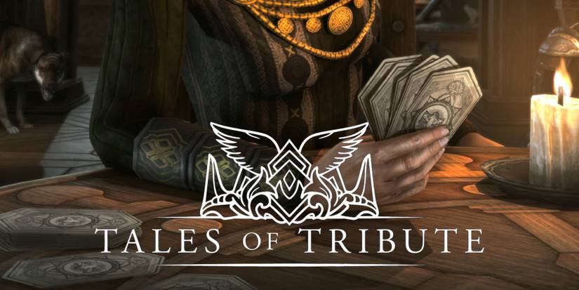 Elder Scrolls Online Tales of Tribute Logo Promo Card Game High Isle Chapter
