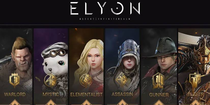 Elyon - An image of six classes in Elyon.
