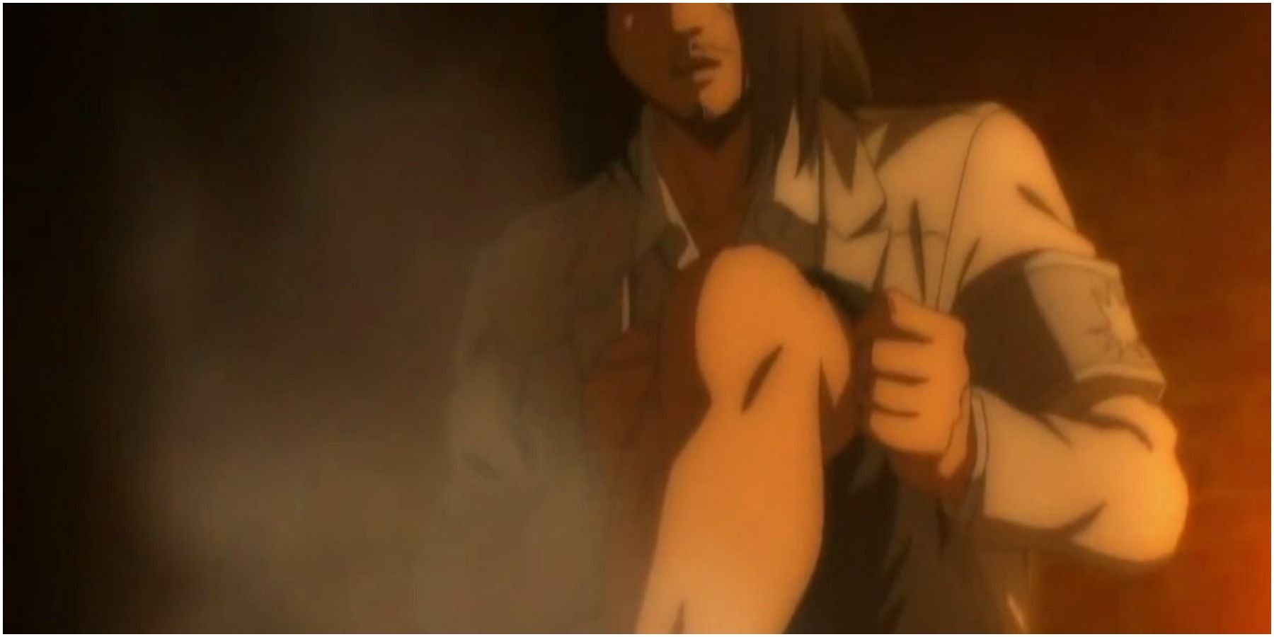 Eren Regerating His Leg