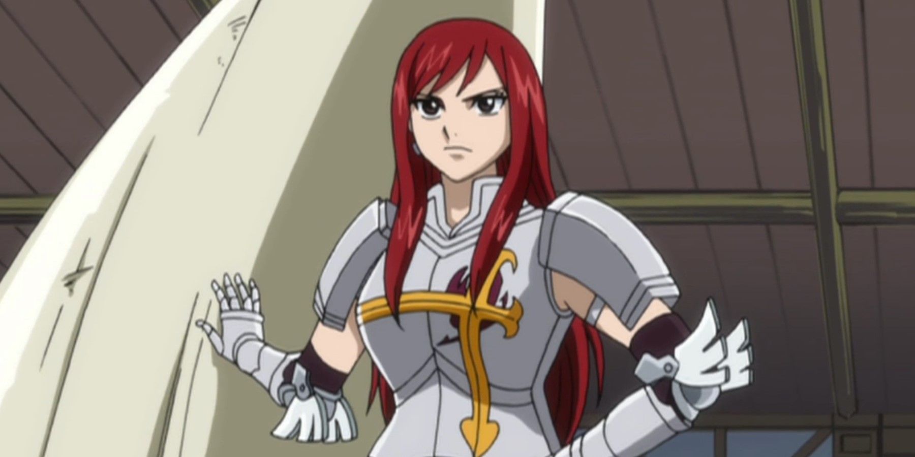 Erza Scarlet with her catch
