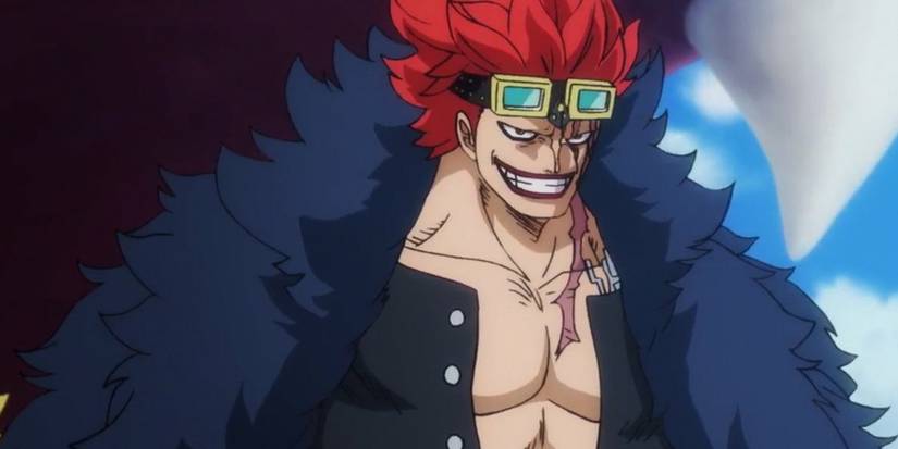 One Piece Eustass Kid smiling
