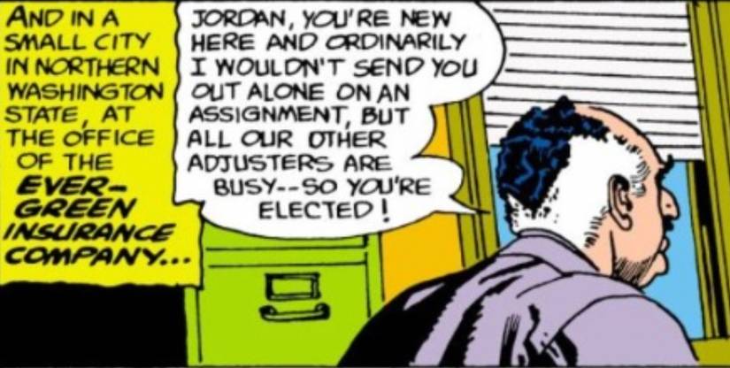 Evergreen mentioned in DC Comics