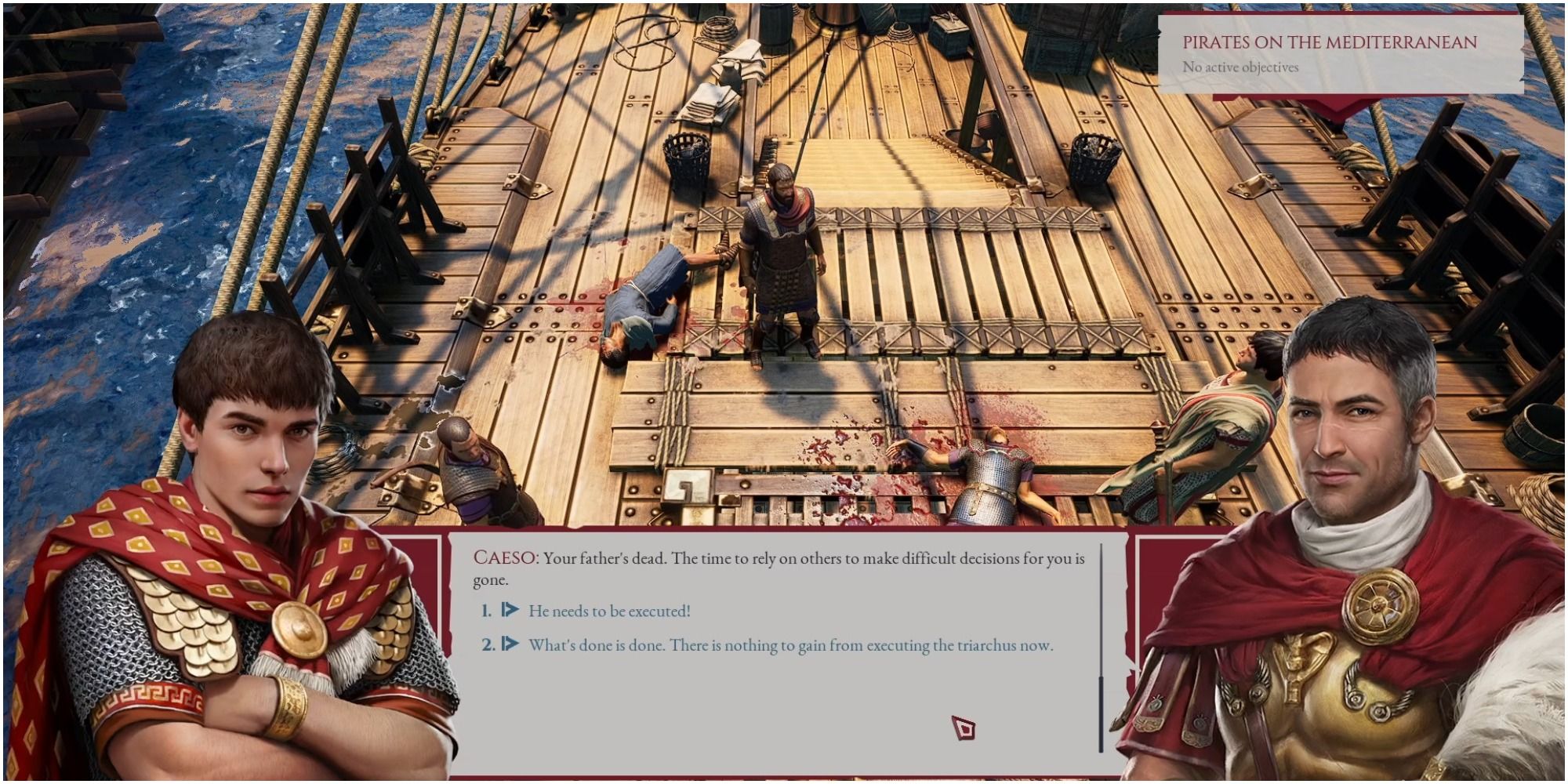 Expeditions Rome Choosing The Fate Of The Captain