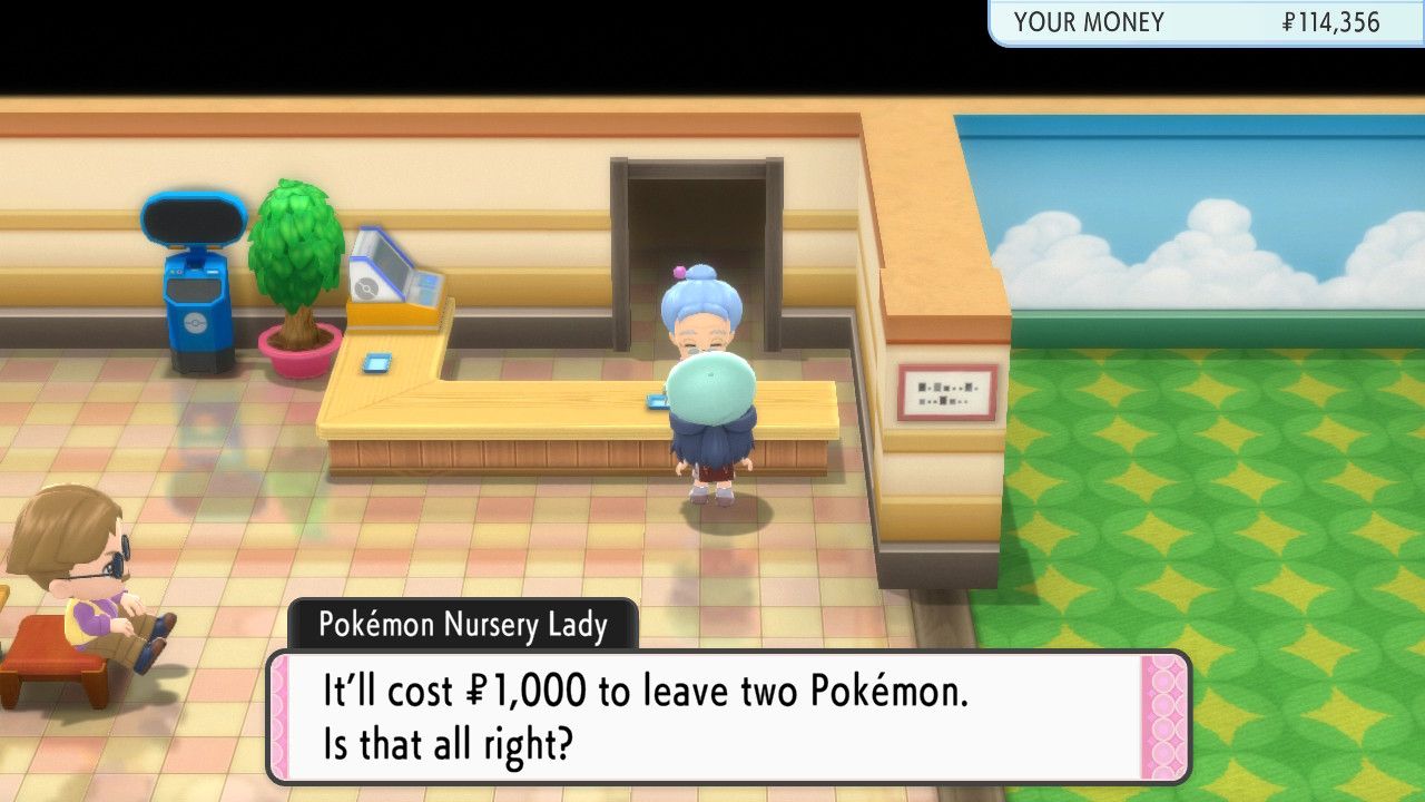 pokemon brilliant diamond shining pearl nursery