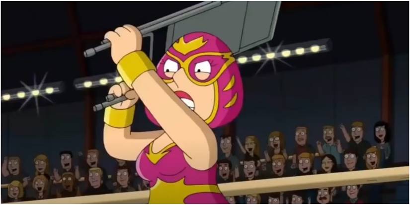 Family Guy Meg Hits Karen With A Chair